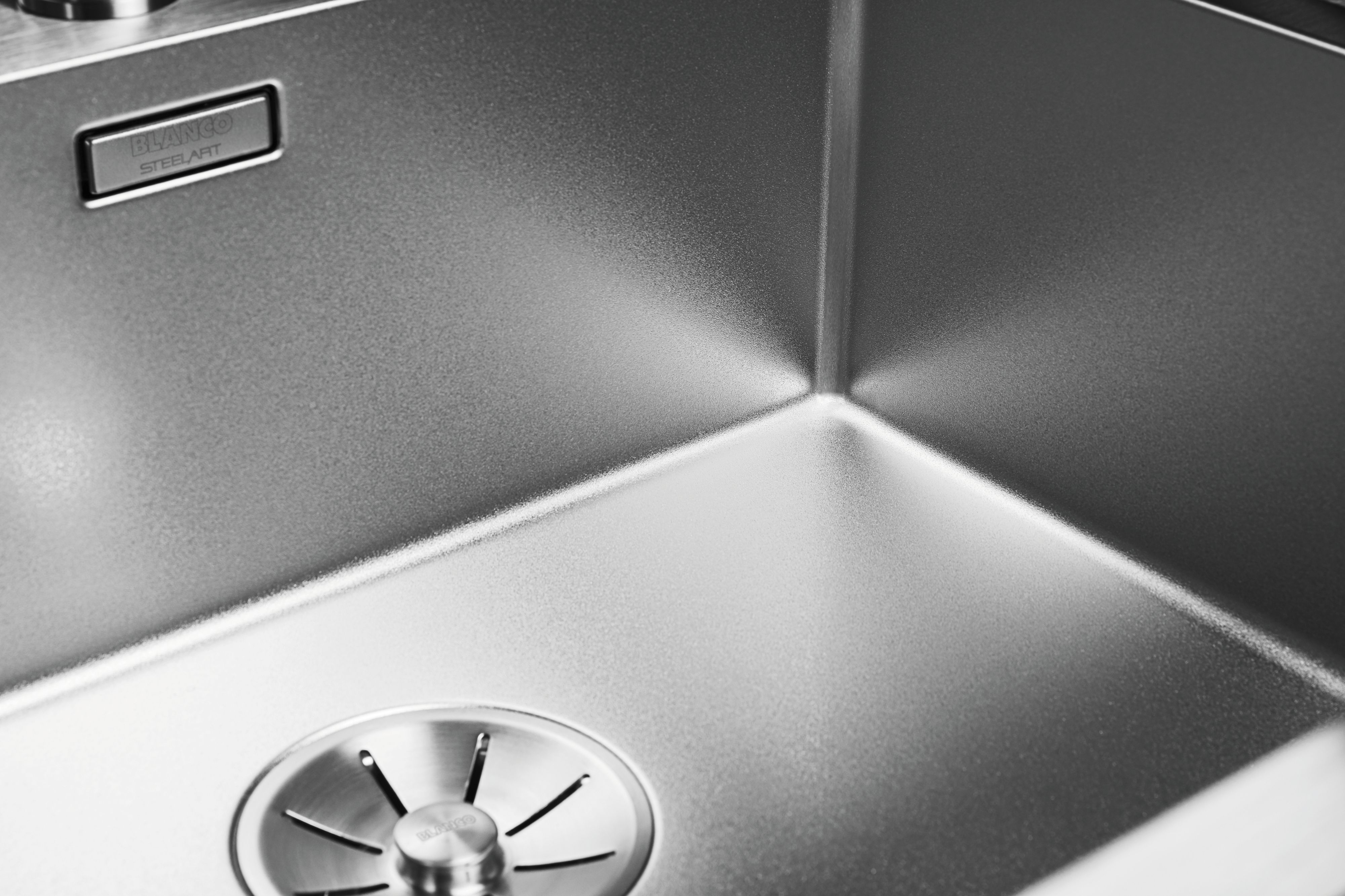 BLANCO Durinox-Becken mit Ablaufsystem InFino